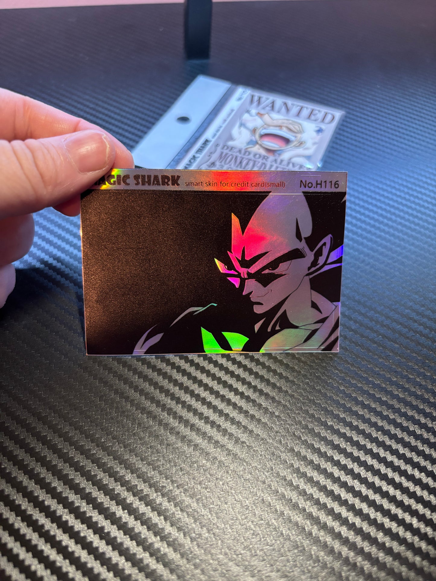 Stickers Holographiques Magic Shark pour Carte Bancaire