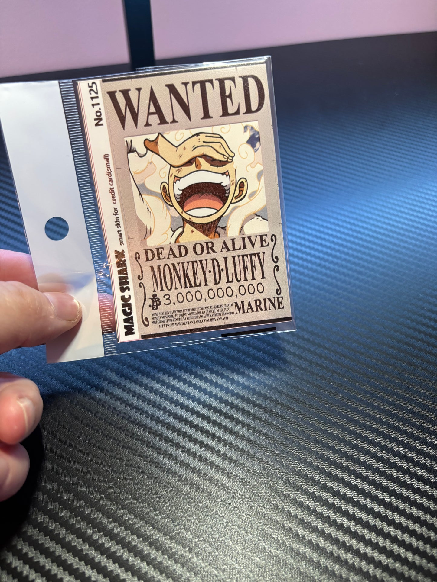 Stickers Holographiques Magic Shark pour Carte Bancaire
