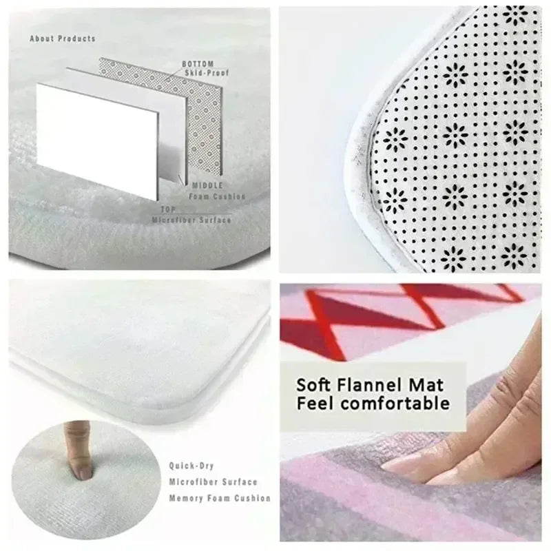 Tapis Kawaii Cartoon – Décoration Salon & Chambre