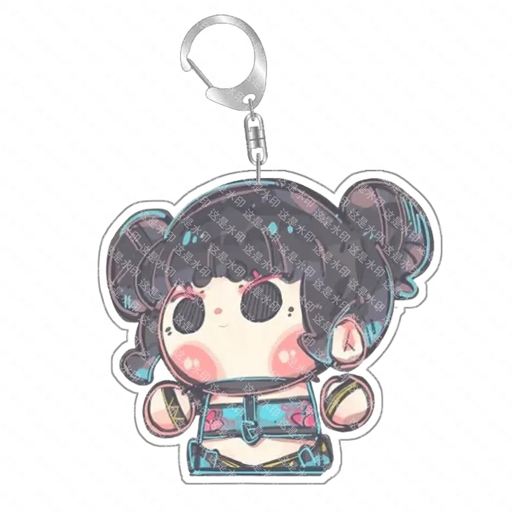 Porte-clés Demon Slayer Kawaii – Personnages Demon Hunter en Style Chibi (Plusieurs modèles)