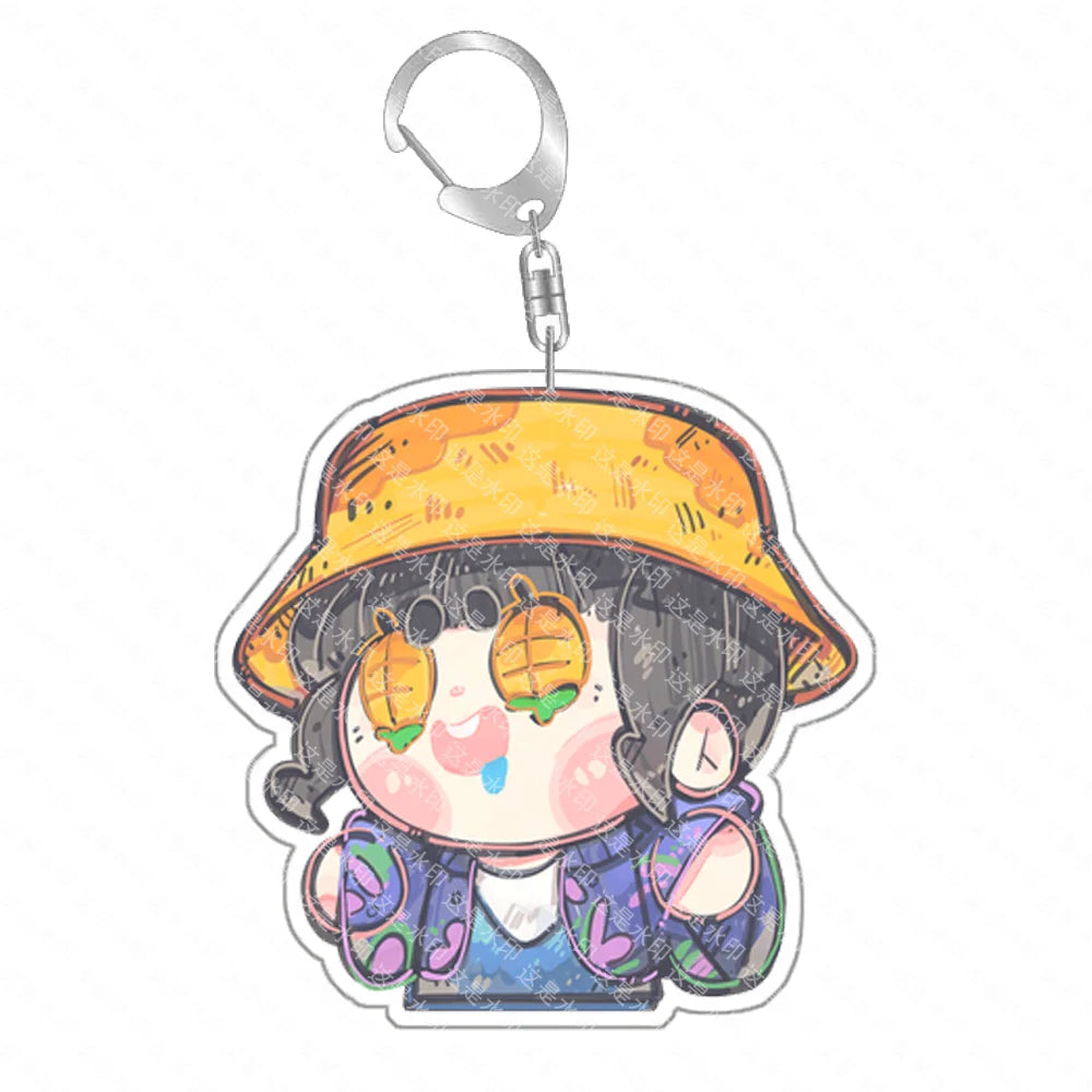 Porte-clés Demon Slayer Kawaii – Personnages Demon Hunter en Style Chibi (Plusieurs modèles)