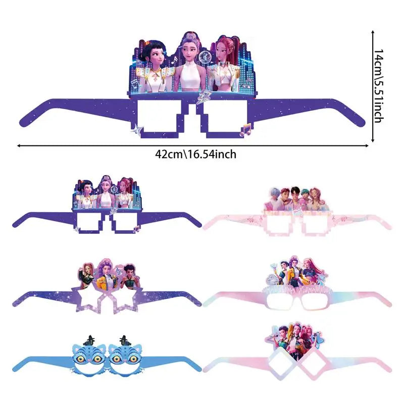 Kit Anniversaire Demon Slayer – Décorations Kawaii Demon Hunter
