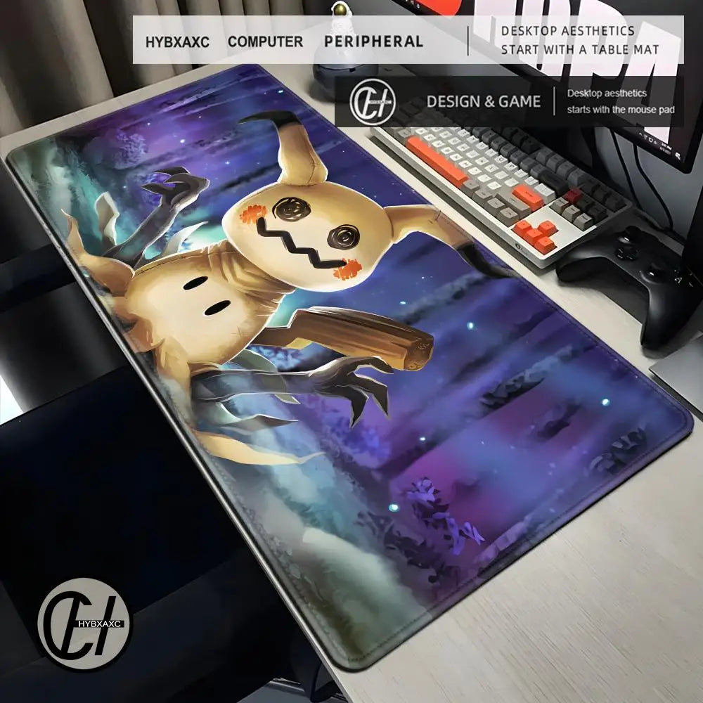 Tapis de Souris XXL Mimikyu Pokémon – Gamer Stylé & Espace Magique (plusieurs tailles)