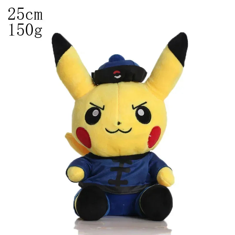 🧸 Peluches Pokémon Magiques – Pikachu, Evoli, Salamèche et leurs amis trop choux !