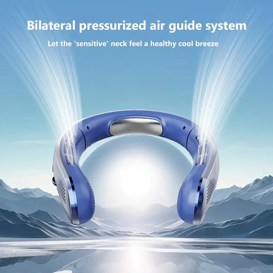 🌬️ Ventilateur de Cou Xiaomi – USB Rechargeable & Silencieux – 10000mAh