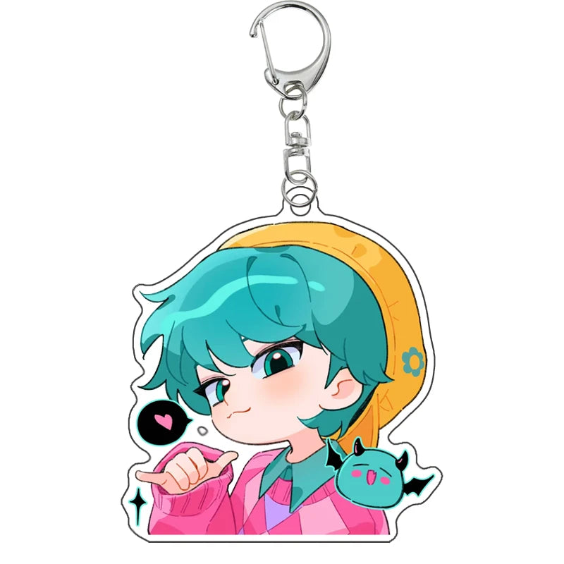 Porte-clés Demon Slayer Kawaii – Personnages Demon Hunter en Style Chibi (Plusieurs modèles)