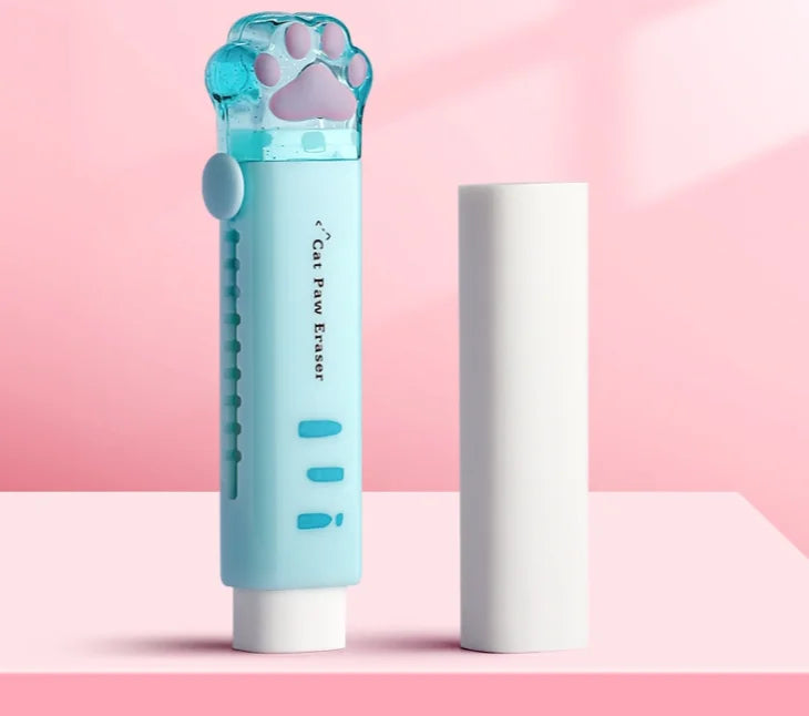 Gomme Patte de Chat Kawaii – Rétractable & Trop Mignonne !