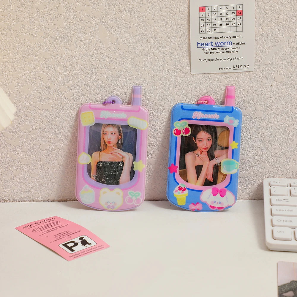 đ± Mini Porte-Cartes Kawaii en forme de TĂ©lĂ©phone â Ultra Cute pour tes Photos