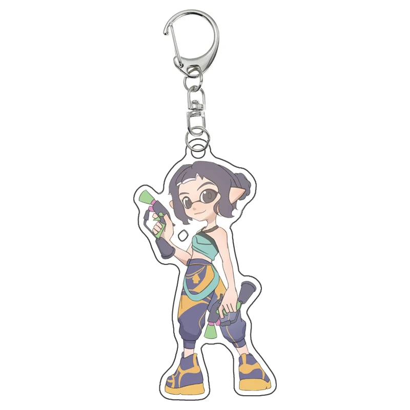 Porte-clés Demon Slayer Kawaii – Personnages Demon Hunter en Style Chibi (Plusieurs modèles)