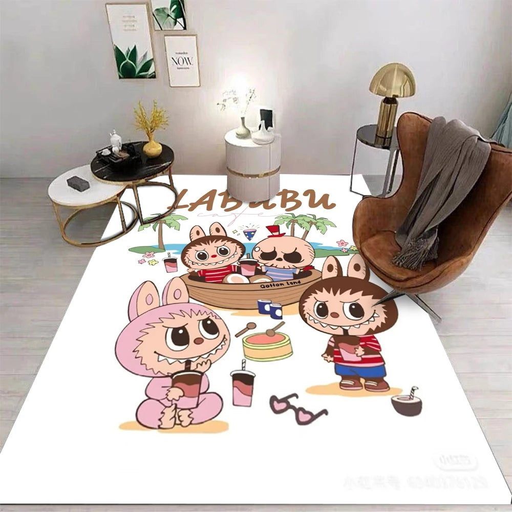 Tapis Kawaii Cartoon – Décoration Salon & Chambre