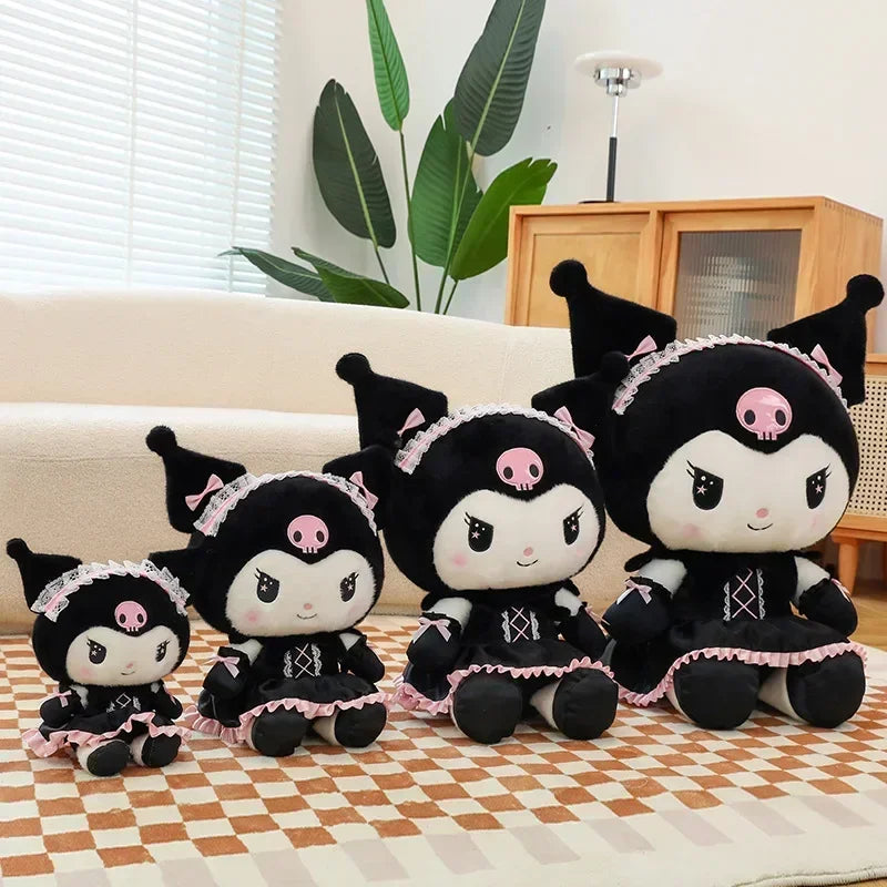 Peluche Kuromi Géante – Doudou Sanrio tout doux et rebelle 🖤