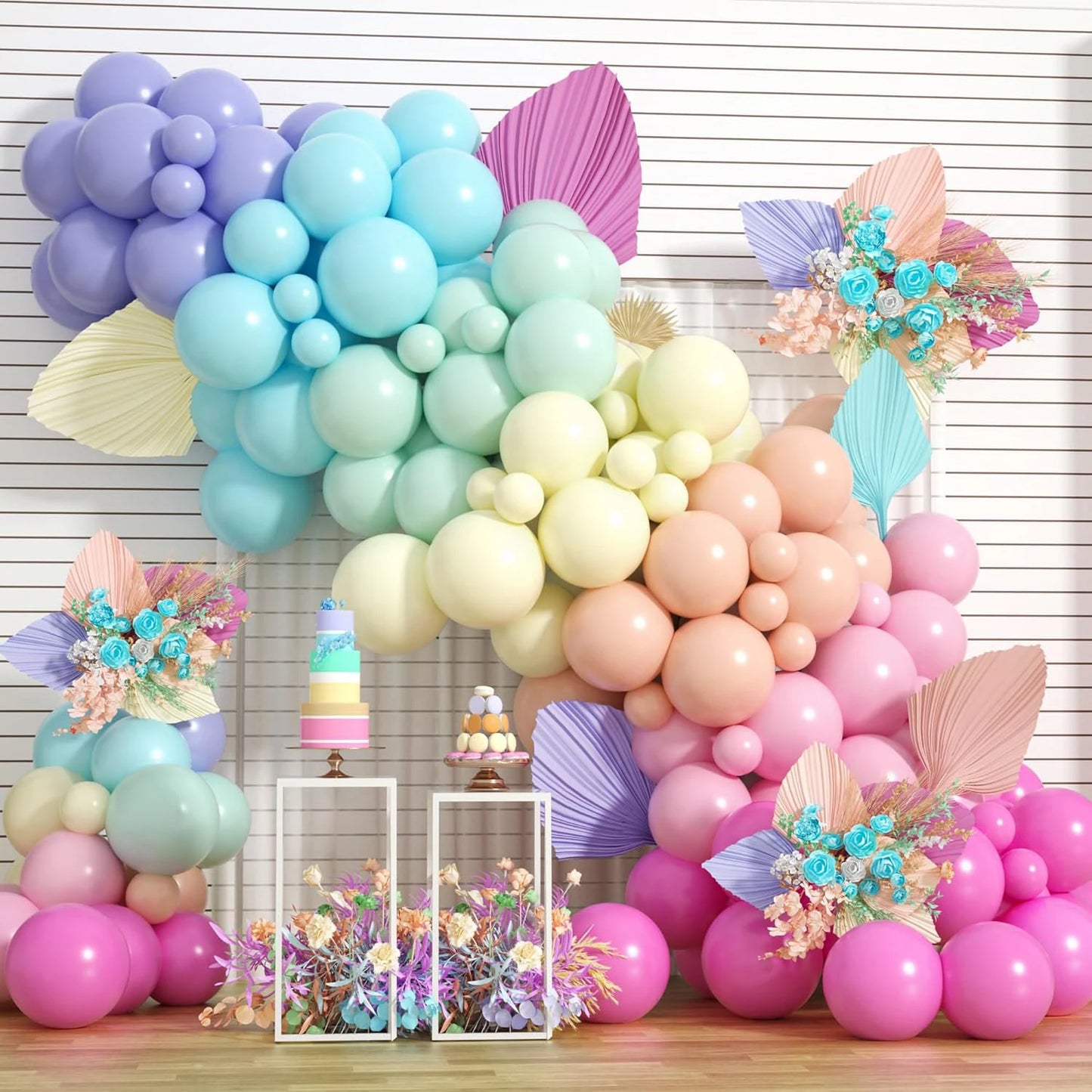Kit Arche de Ballons Pastel