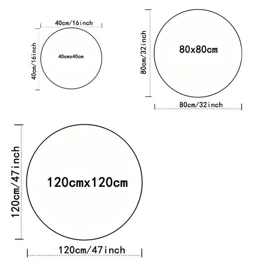 🧡 Tapis Ronds Pokémon Magiques – Pikachu, Gengar & cie !