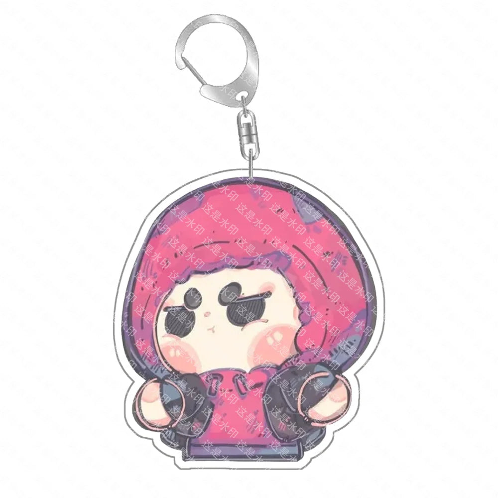 Porte-clés Demon Slayer Kawaii – Personnages Demon Hunter en Style Chibi (Plusieurs modèles)