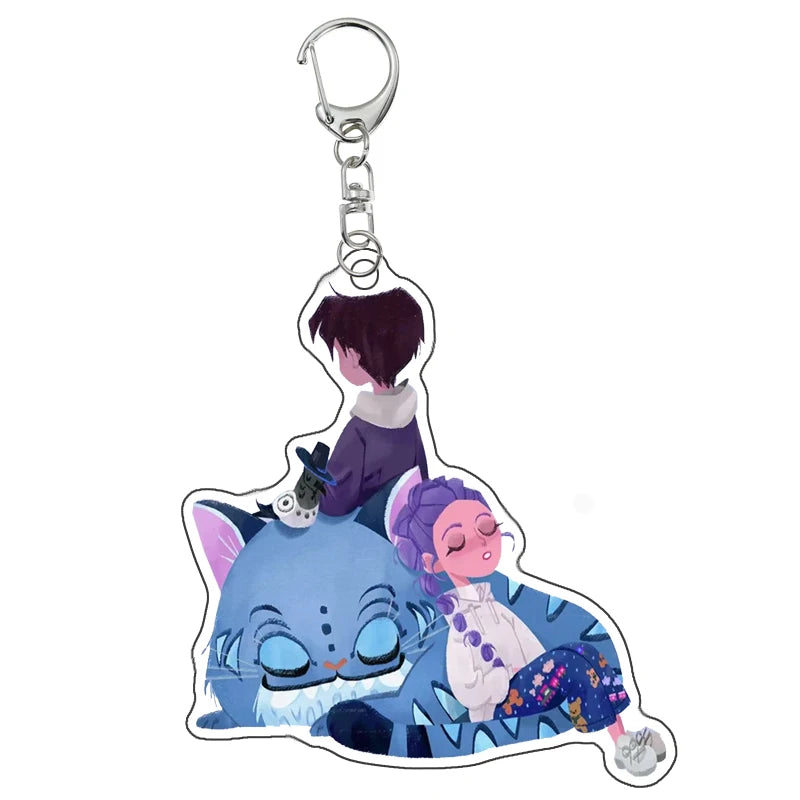Porte-clés Demon Slayer Kawaii – Personnages Demon Hunter en Style Chibi (Plusieurs modèles)