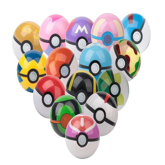 Mini Pokéballs Kawaii – Collection Pop-Up 7 cm (Plusieurs modèles)