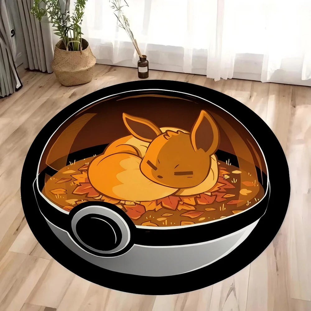 🧡 Tapis Ronds Pokémon Magiques – Pikachu, Gengar & cie !