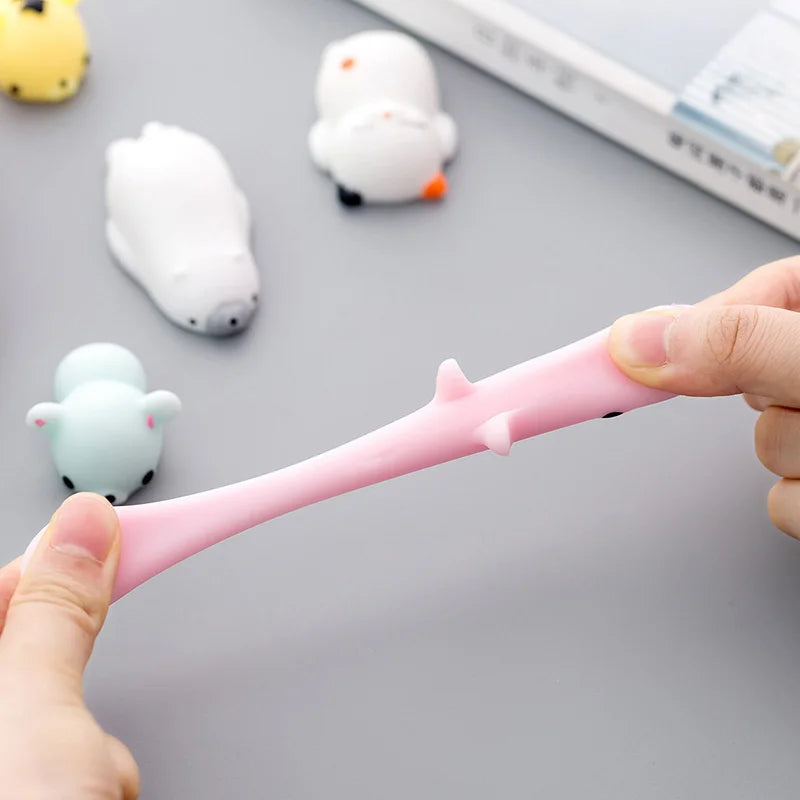 Lots de Squishies Mochi Kawaii – Anti-Stress Trop Mignons 🧸✨