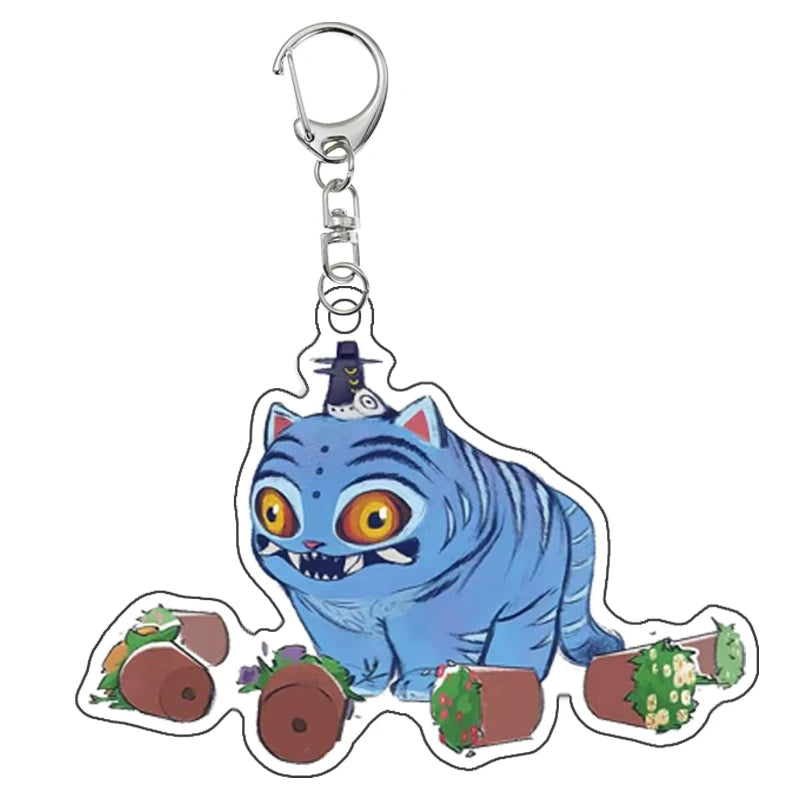 Porte-clés Demon Slayer Kawaii – Personnages Demon Hunter en Style Chibi (Plusieurs modèles)