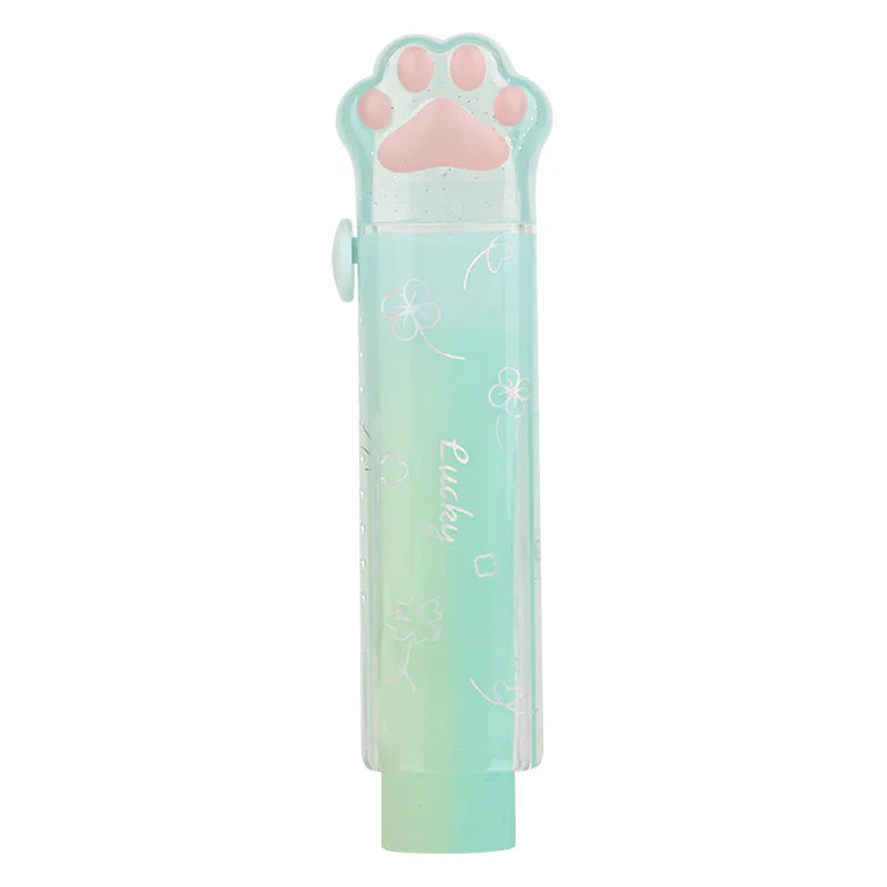 Gomme Pattes de Chat Gelées – Kawaii & Mignonne à Pousser (4 Coloris)