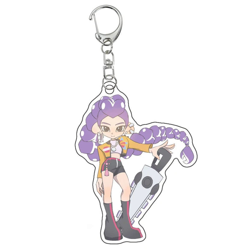 Porte-clés Demon Slayer Kawaii – Personnages Demon Hunter en Style Chibi (Plusieurs modèles)