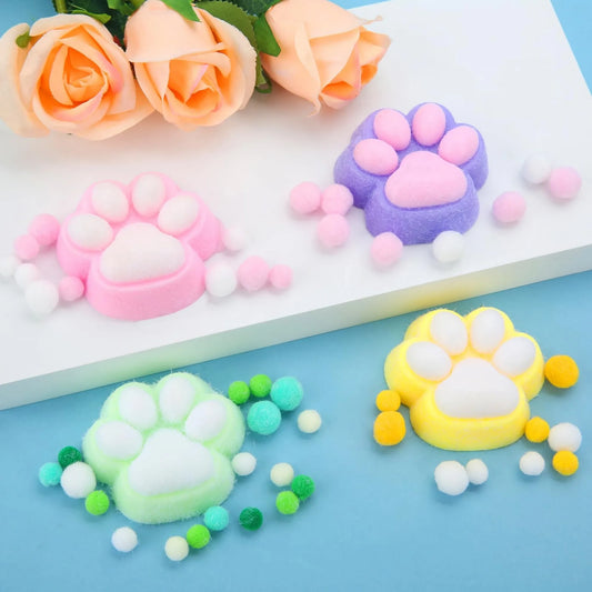 Squishy Patte de Chat Kawaii 🐾 – Anti-stress moelleux pour petits et grands