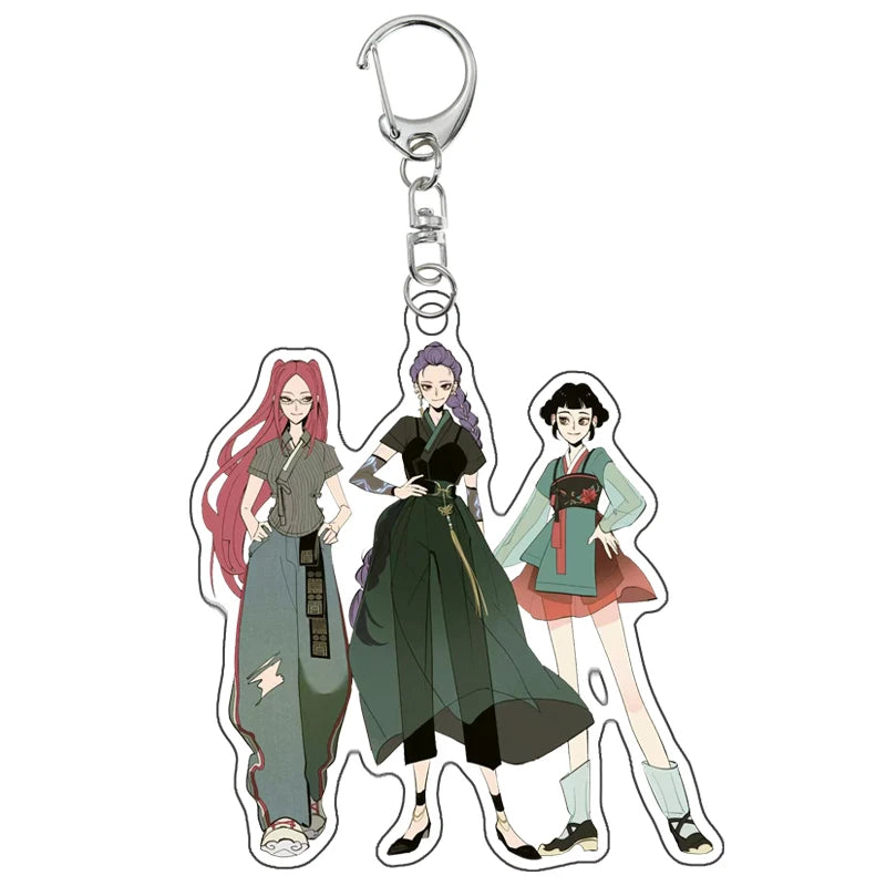 Porte-clés Demon Slayer Kawaii – Personnages Demon Hunter en Style Chibi (Plusieurs modèles)