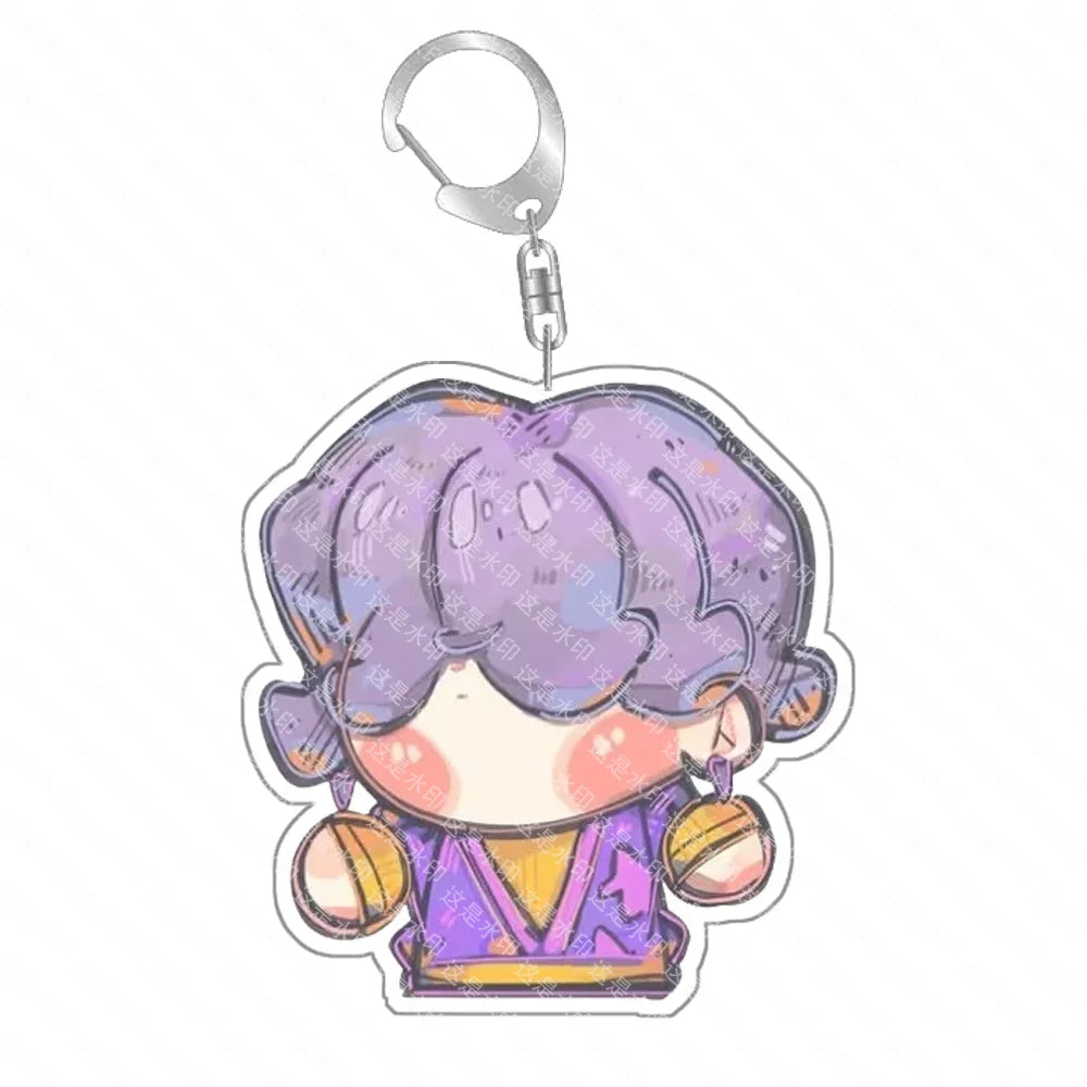 Porte-clés Demon Slayer Kawaii – Personnages Demon Hunter en Style Chibi (Plusieurs modèles)