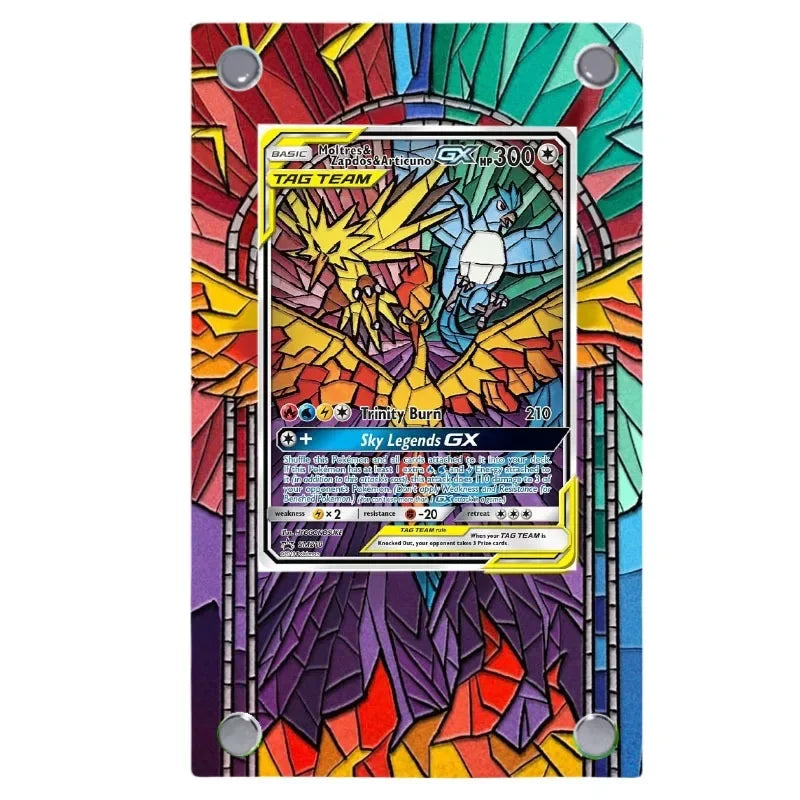 Cadres Pokémon Acryliques 3D – Effet Brique Artistique (Plusieurs modèles)