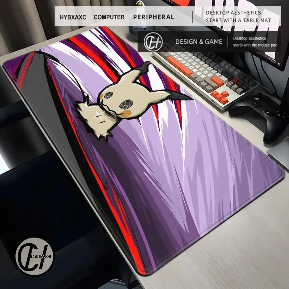 Tapis de Souris XXL Mimikyu Pokémon – Gamer Stylé & Espace Magique (plusieurs tailles)