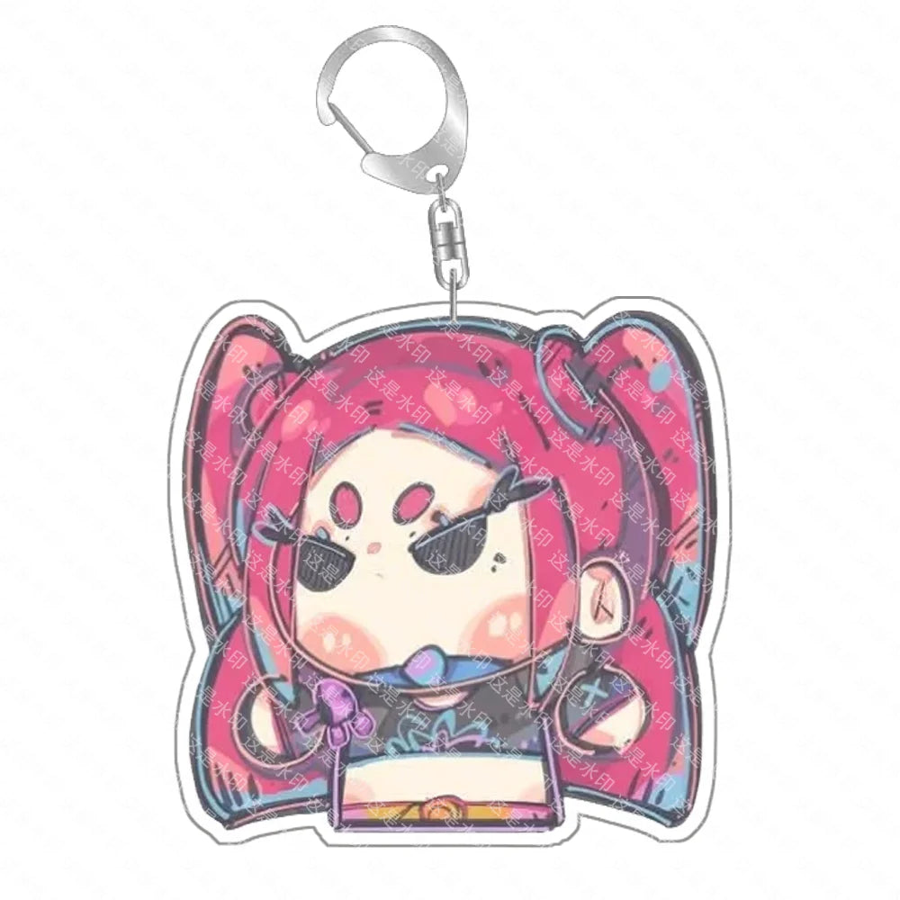 Porte-clés Demon Slayer Kawaii – Personnages Demon Hunter en Style Chibi (Plusieurs modèles)