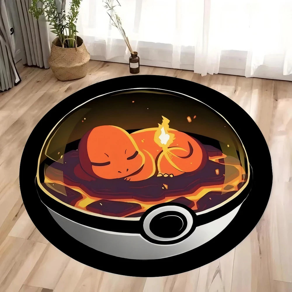 🧡 Tapis Ronds Pokémon Magiques – Pikachu, Gengar & cie !