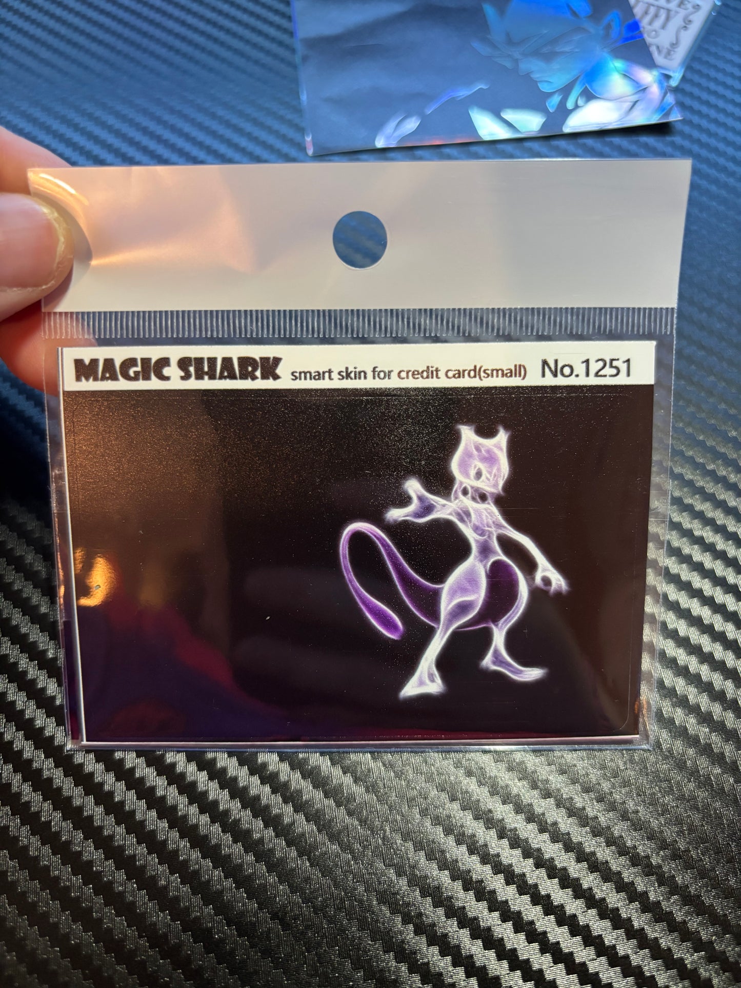 Stickers Holographiques Magic Shark pour Carte Bancaire