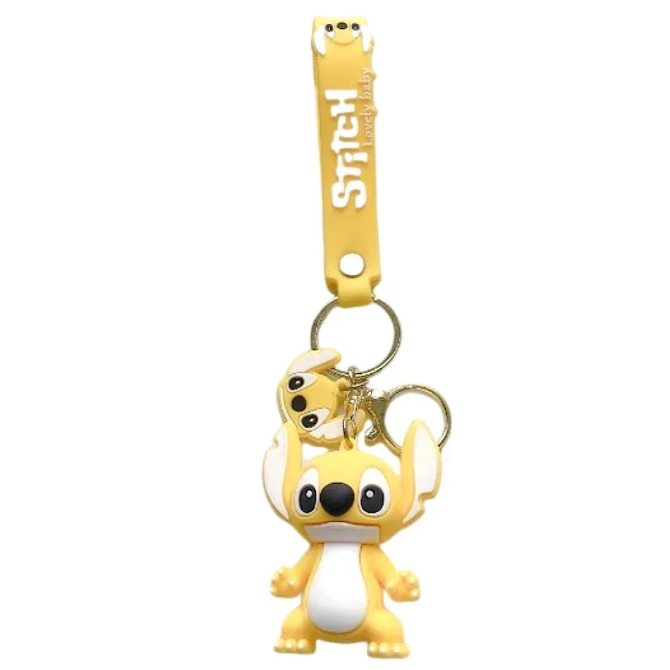 🧸 Stitch & Angel – Porte-clés Figurines Kawaii (x2 à x20 pièces)
