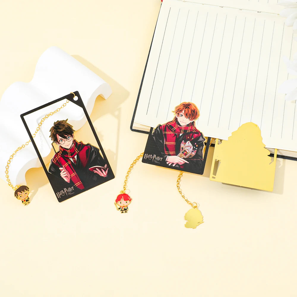 Marque-pages Métal Harry Potter ✨ – Collection Magique à Clipser