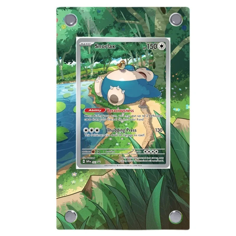 Cadres Pokémon Acryliques 3D – Effet Brique Artistique (Plusieurs modèles)