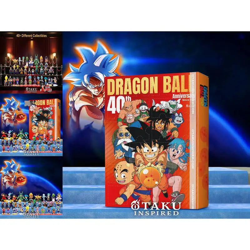 Calendrier de l’Avent Dragon Ball 2D – Édition 40e Anniversaire 🎄 | 24 Surprises Collector à Suspendre