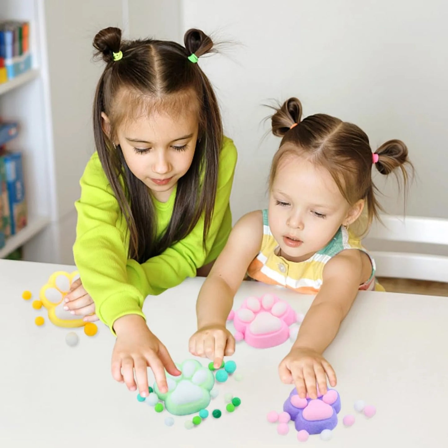 Squishy Patte de Chat Kawaii 🐾 – Anti-stress moelleux pour petits et grands