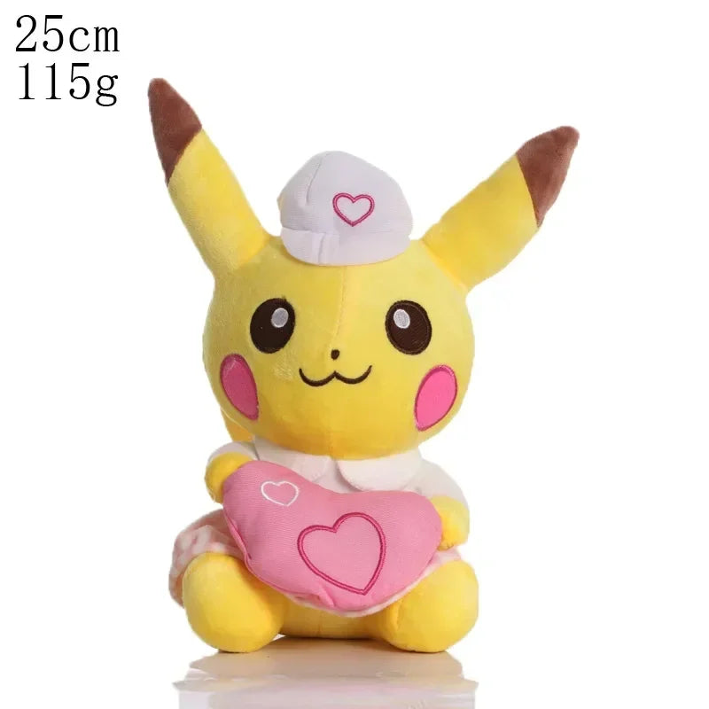 🧸 Peluches Pokémon Magiques – Pikachu, Evoli, Salamèche et leurs amis trop choux !