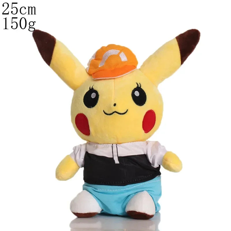 🧸 Peluches Pokémon Magiques – Pikachu, Evoli, Salamèche et leurs amis trop choux !