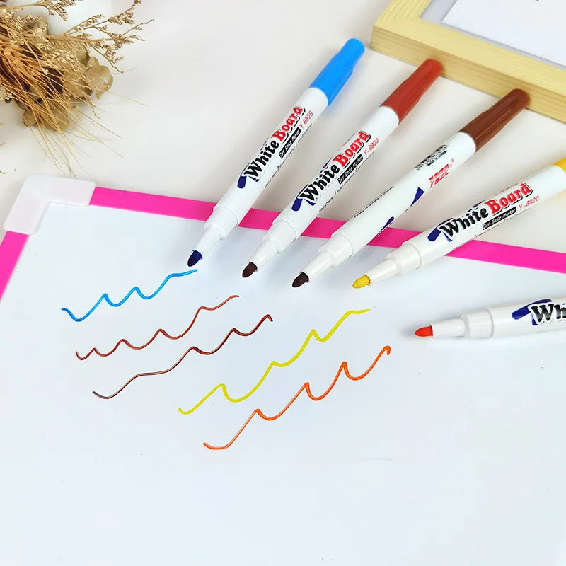 Stylo Magique Flottant Kawaii ✨ Avec Cuillère – Dessin sur l’eau