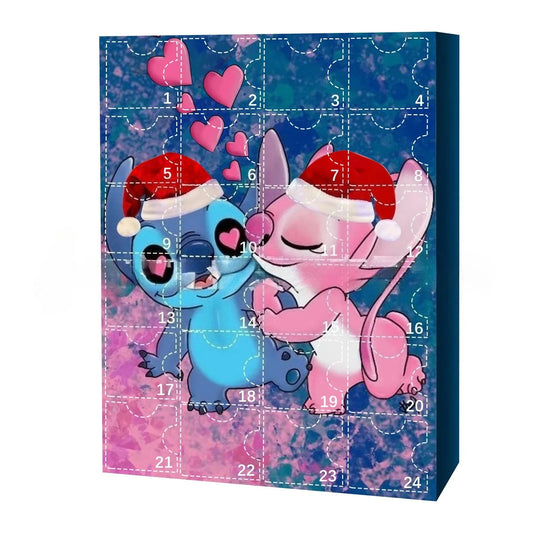 Calendrier de l’Avent Stitch Miniso – 24 Surprises Magiques de Noël 🩵 | Édition Collector Disney