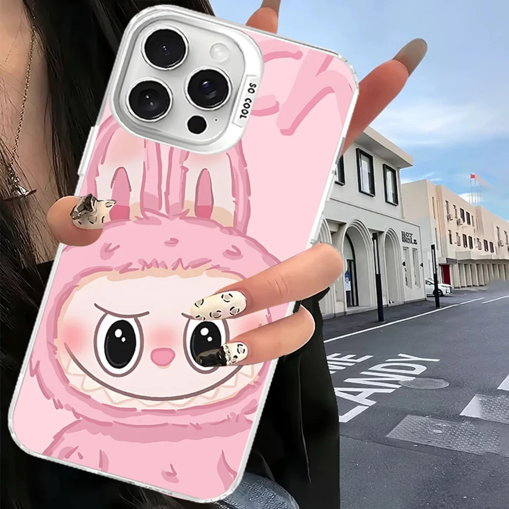 Coque iPhone Kawaii Labubu – Étui Antichoc & Mat Anti-traces