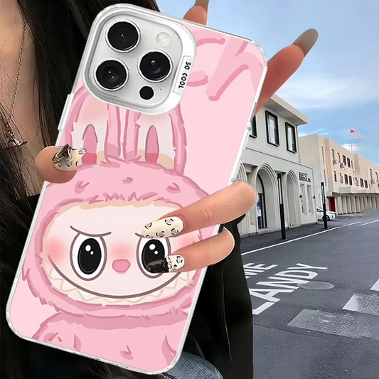 Coque iPhone Kawaii Labubu – Étui Antichoc & Mat Anti-traces