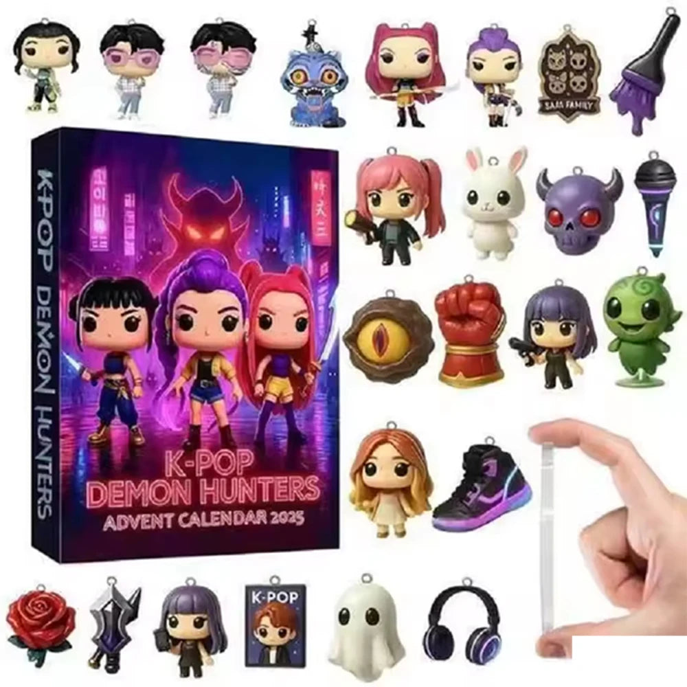 Calendrier de l’Avent Demon Slayer Kawaii