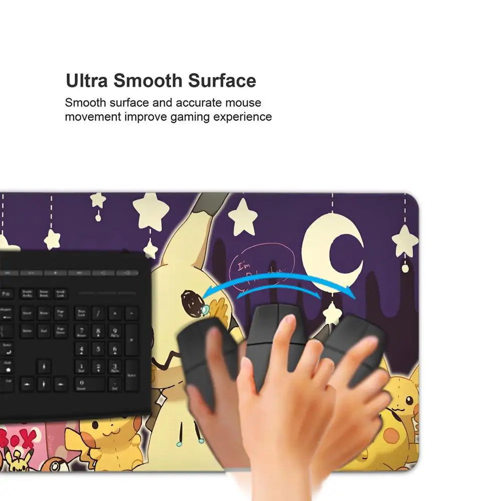 Tapis de Souris XXL Mimikyu Pokémon – Gamer Stylé & Espace Magique (plusieurs tailles)