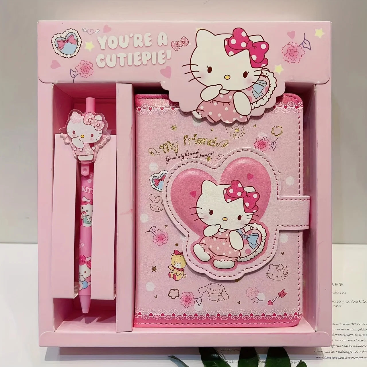 Carnet & Papeterie Sanrio Magique – Kuromi, My Melody, Cinnamoroll & Co