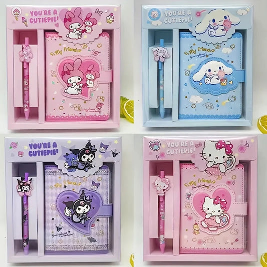 Carnet & Papeterie Sanrio Magique – Kuromi, My Melody, Cinnamoroll & Co