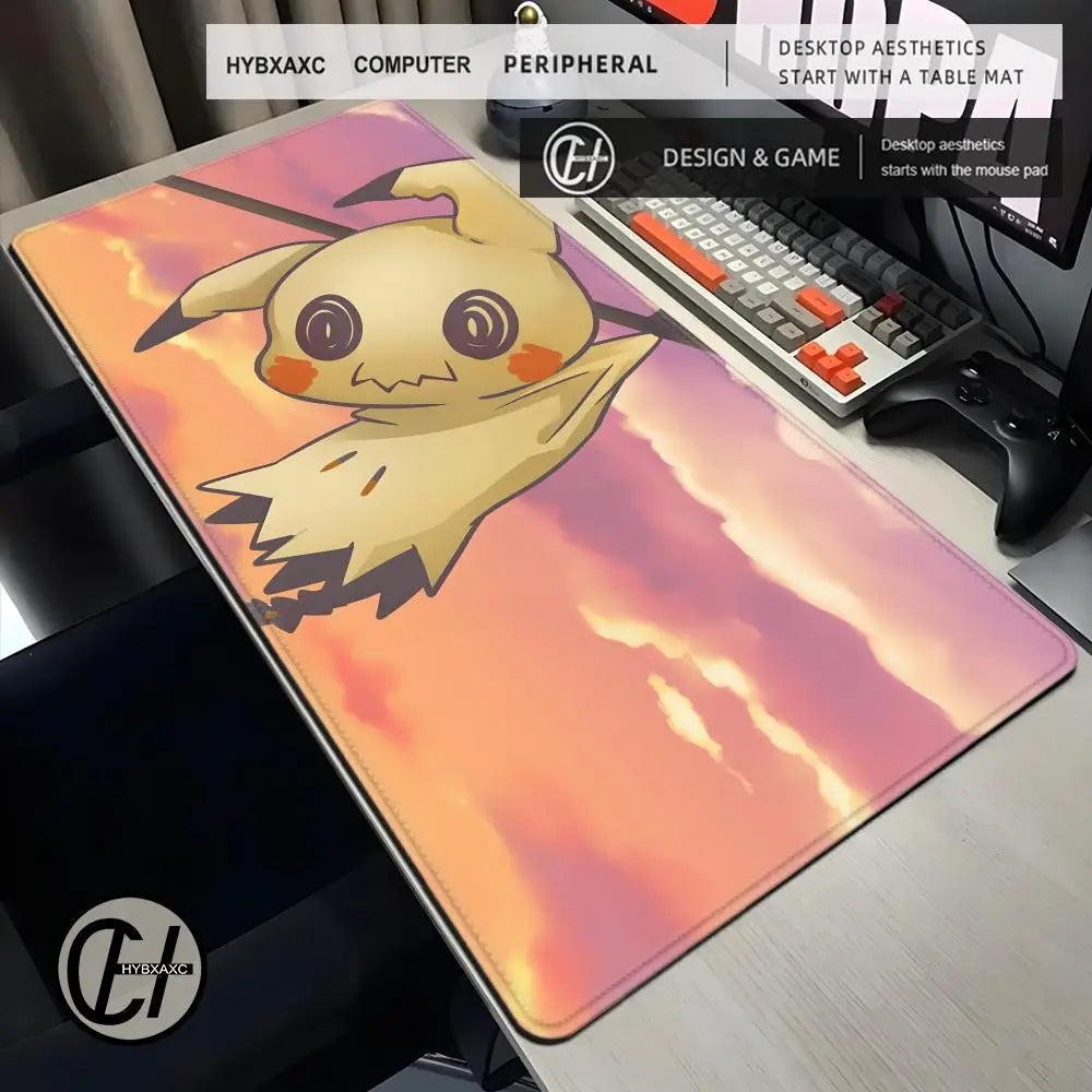 Tapis de Souris XXL Mimikyu Pokémon – Gamer Stylé & Espace Magique (plusieurs tailles)
