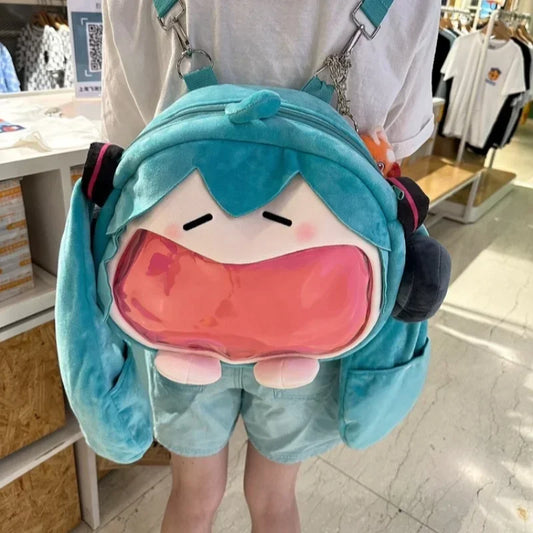 Sac à Dos Miku Kawaii – Peluche Douce